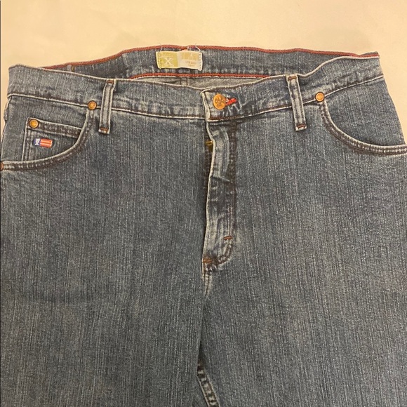 Wrangler 20x Tulsa Women's Jeans Low Rise Slim Fit Boot Cut STRETCH Size 15/16 - Picture 4 of 16